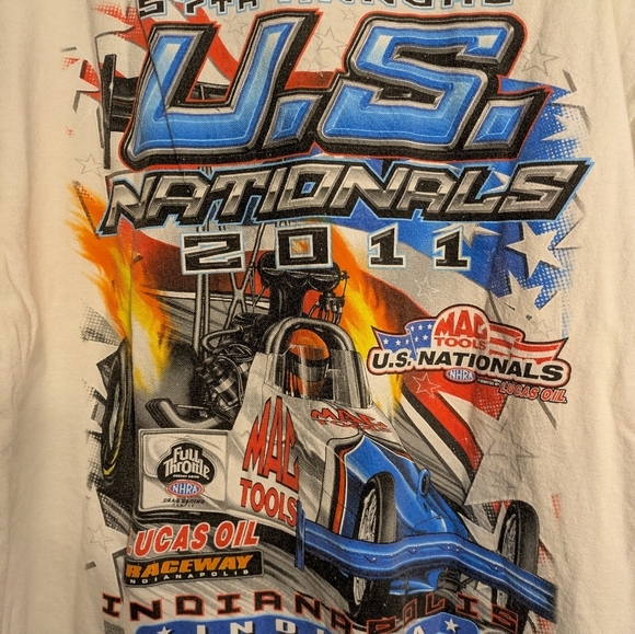 anvil 2xl White Graphic Men's T-Shirt 2011 Mc Tools - Picture 4 of 10